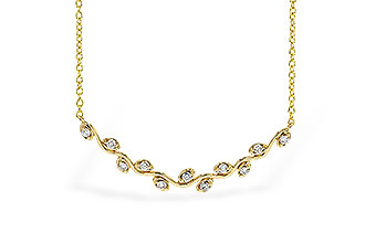 G329-16948: NECKLACE .25 TW (18")