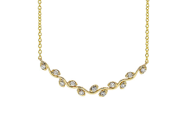 G329-16948: NECKLACE .25 TW (18")