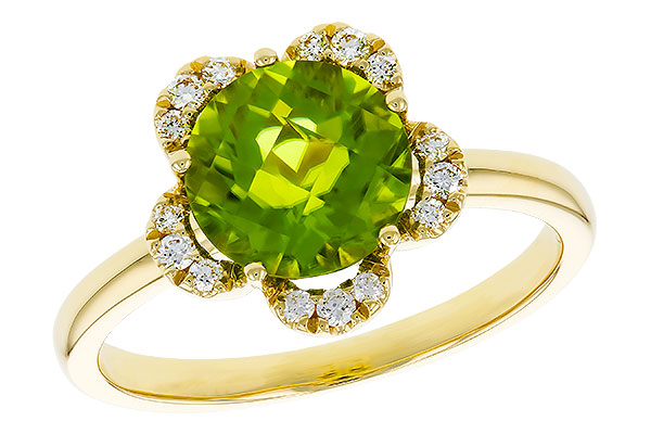 G329-17830: LDS RG 2.16 PERIDOT 2.28 TGW (8MM RD)