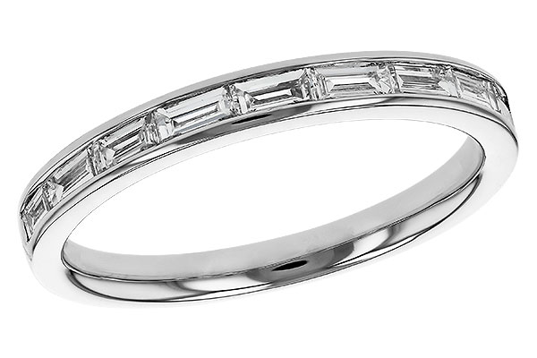 G330-00557: LDS DIA WED RG .44 TW BAGUETTES