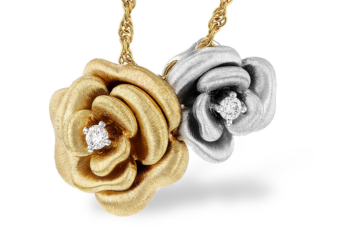 G330-00603: NECKLACE .06 TW