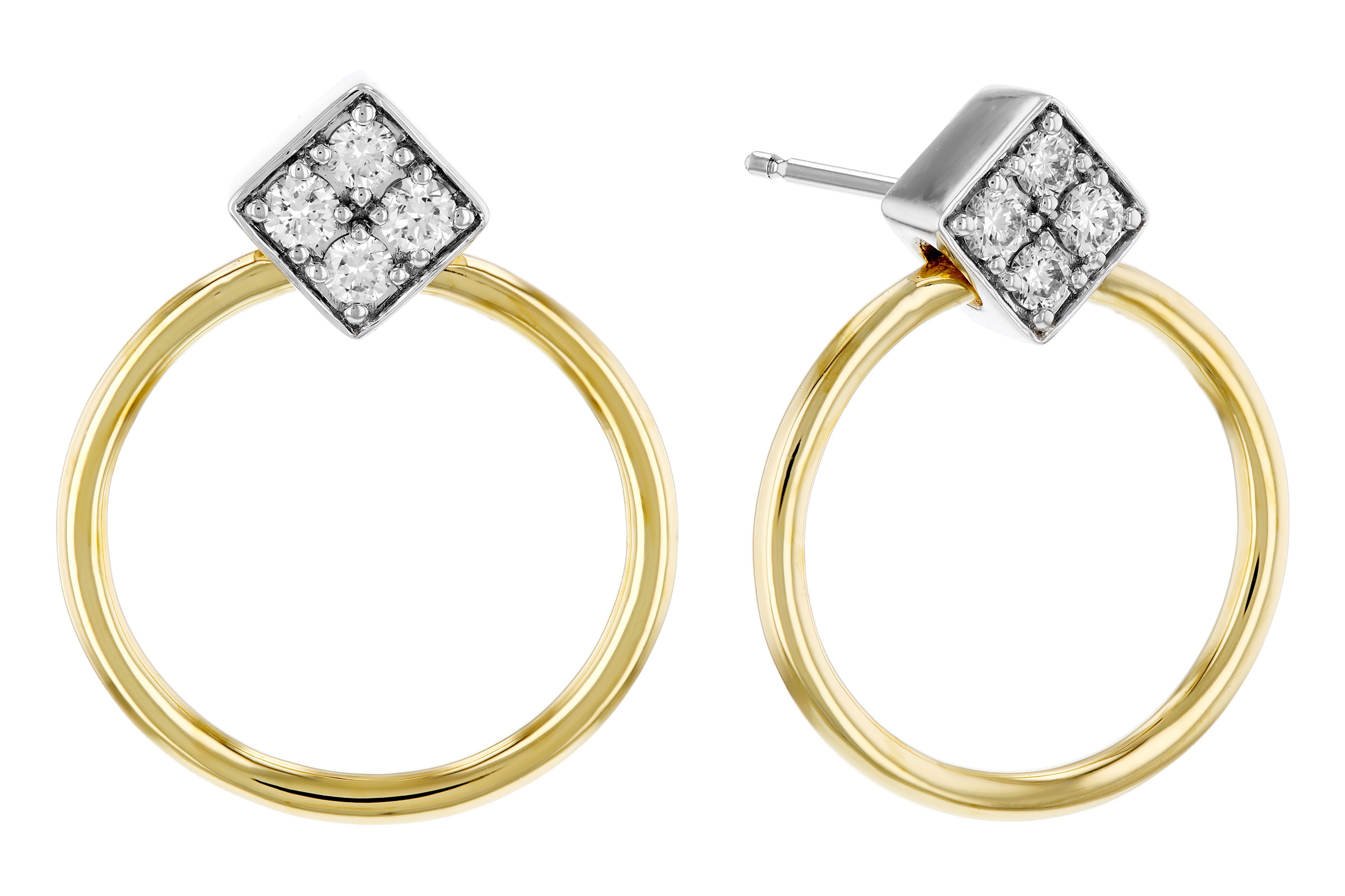 G330-01503: EARRINGS .25 TW
