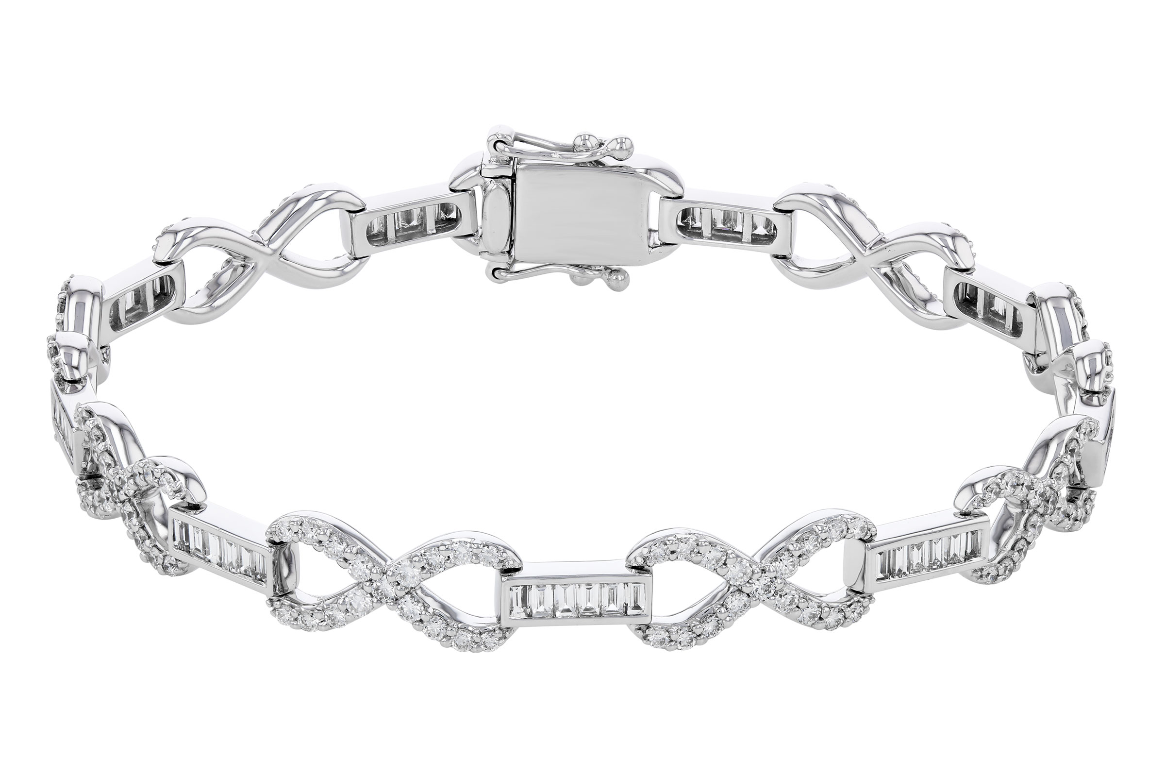 G330-02421: BRACELET 1.00 TW BAG 2.45 TW (7")