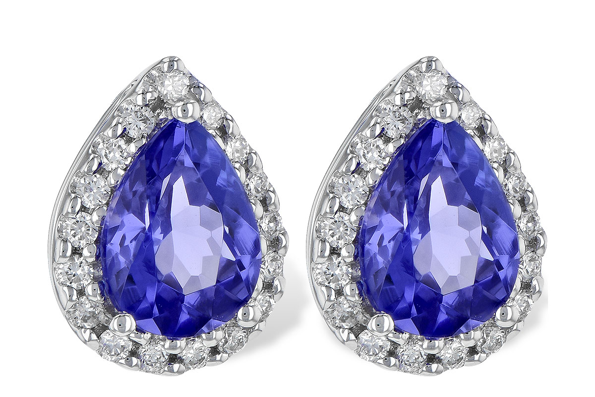 H244-60621: EARR 1.15 TW TANZANITE 1.32 TGW