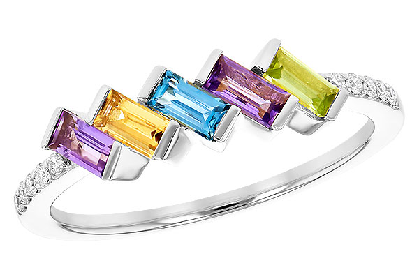 H327-35157: LDS RG .52 SEMI-PRECIOUS .59 TGW