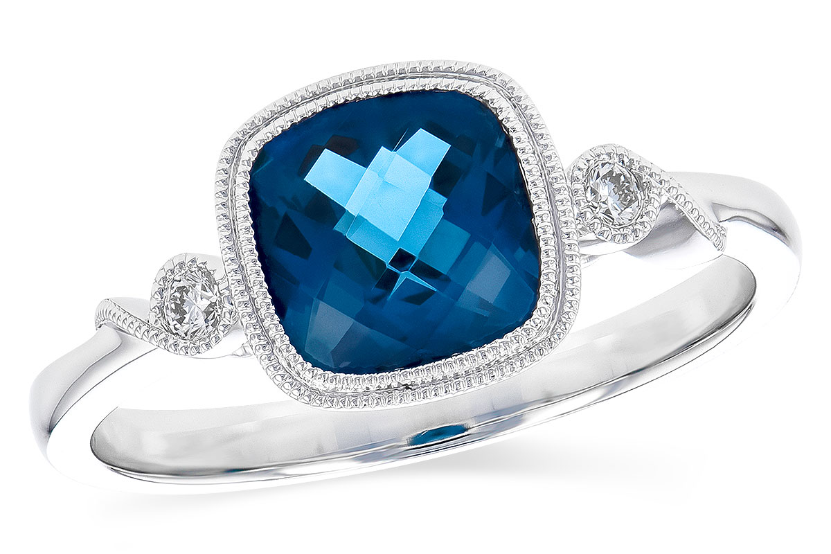 H328-18730: LDS RG 1.70 LONDON BLUE TOPAZ 1.75 TGW