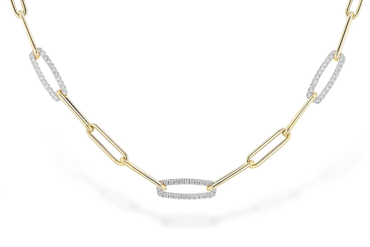 H328-18812: NECKLACE .75 TW (17 INCHES)