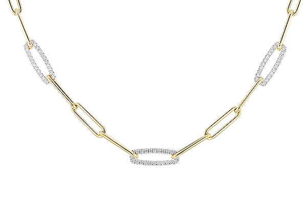 H328-18812: NECKLACE .75 TW (17 INCHES)