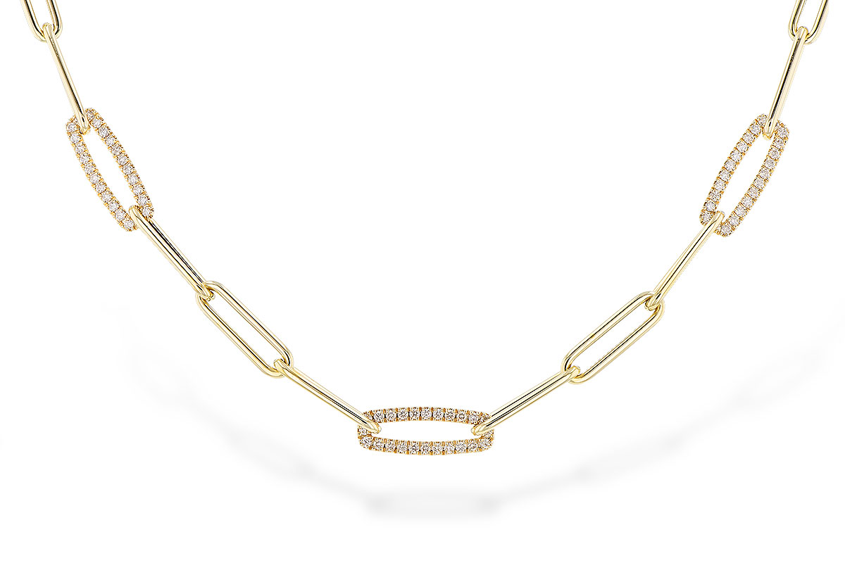 H328-18812: NECKLACE .75 TW (17 INCHES)