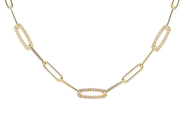 H328-18812: NECKLACE .75 TW (17 INCHES)