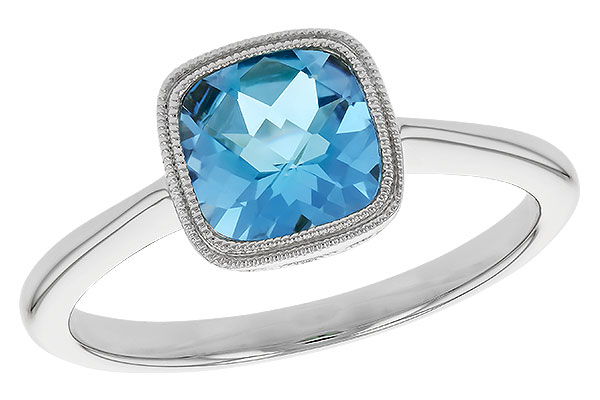 H328-25093: LDS RG 1.45 CT SWISS BLUE TOPAZ