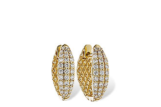 H329-13321: EARRINGS .50 TW