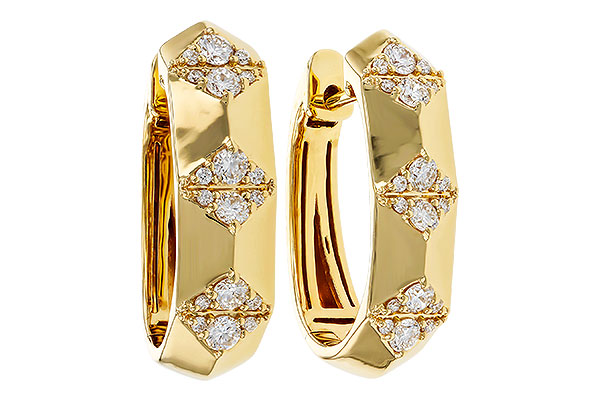 H329-16039: EARRINGS .50 TW