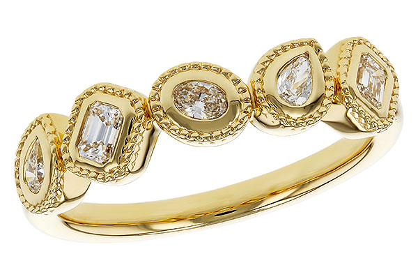 H329-16984: LDS DIA WED RG .34 TW FANCY CUT DIAS