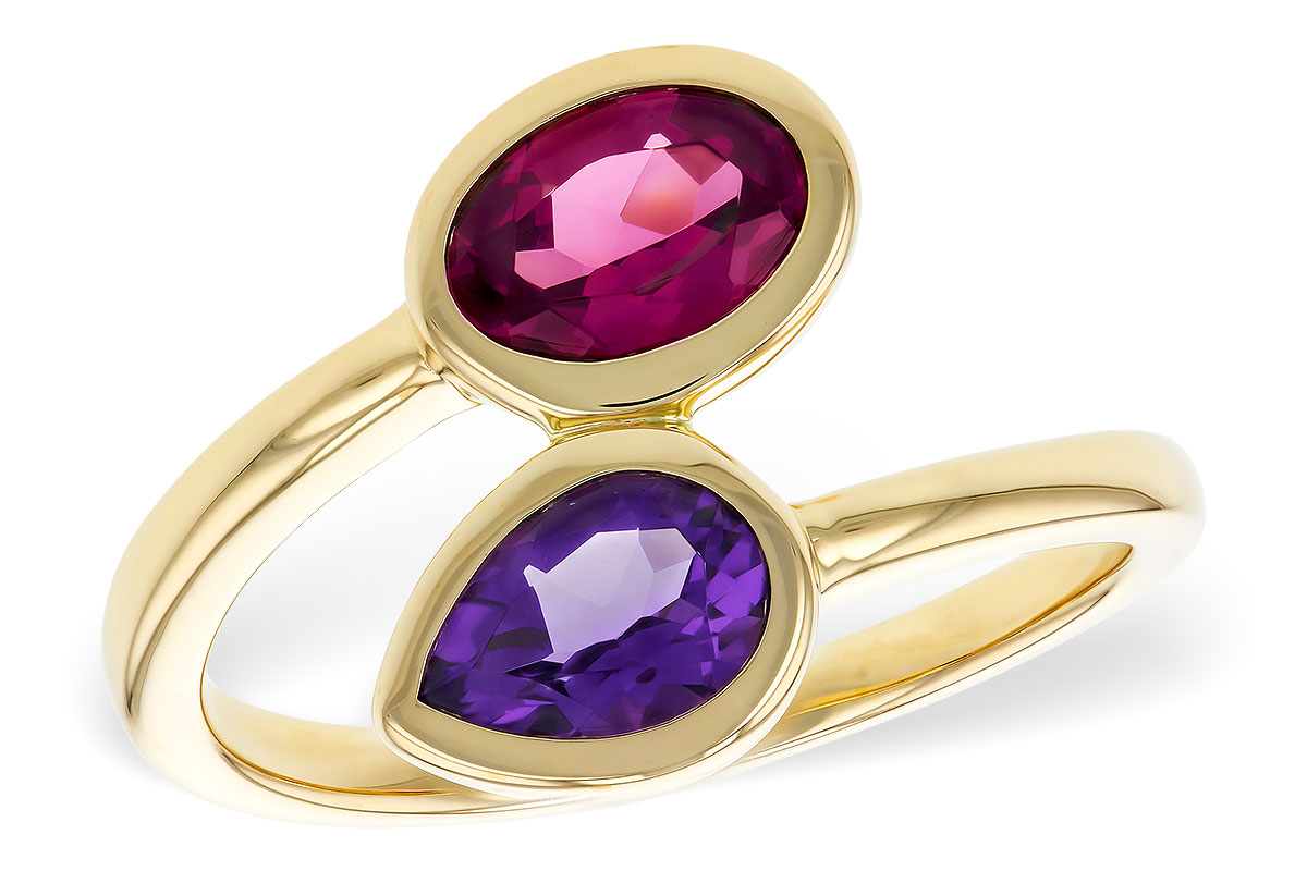 H329-17830: LDS RG 1.48 TW SEMI-PRECIOUS (AMY,RHODOLITE)