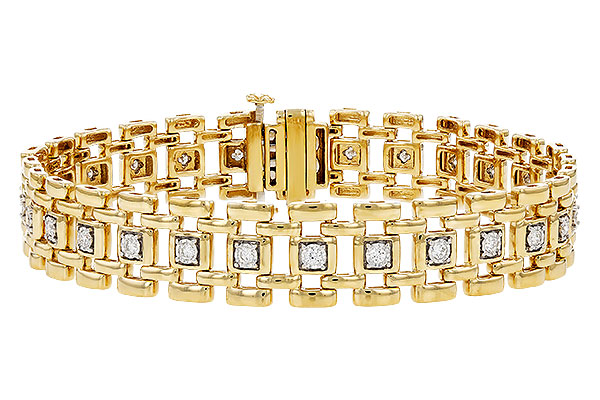 H329-17839: BRACELET .50 TW (7")