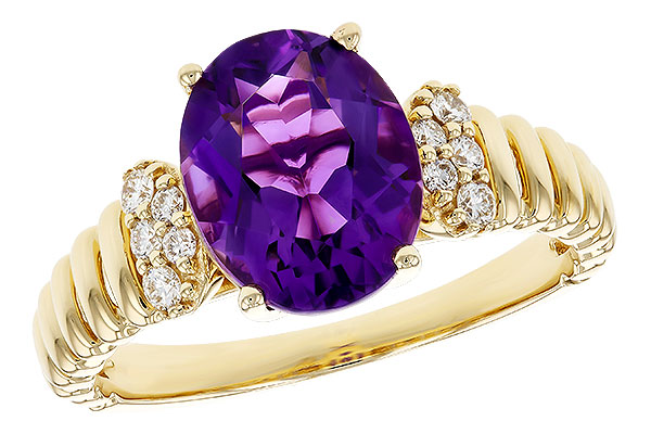 H330-00566: LDS RG 2.12 AMETHYST 2.26 TGW (10x8MM AMY)