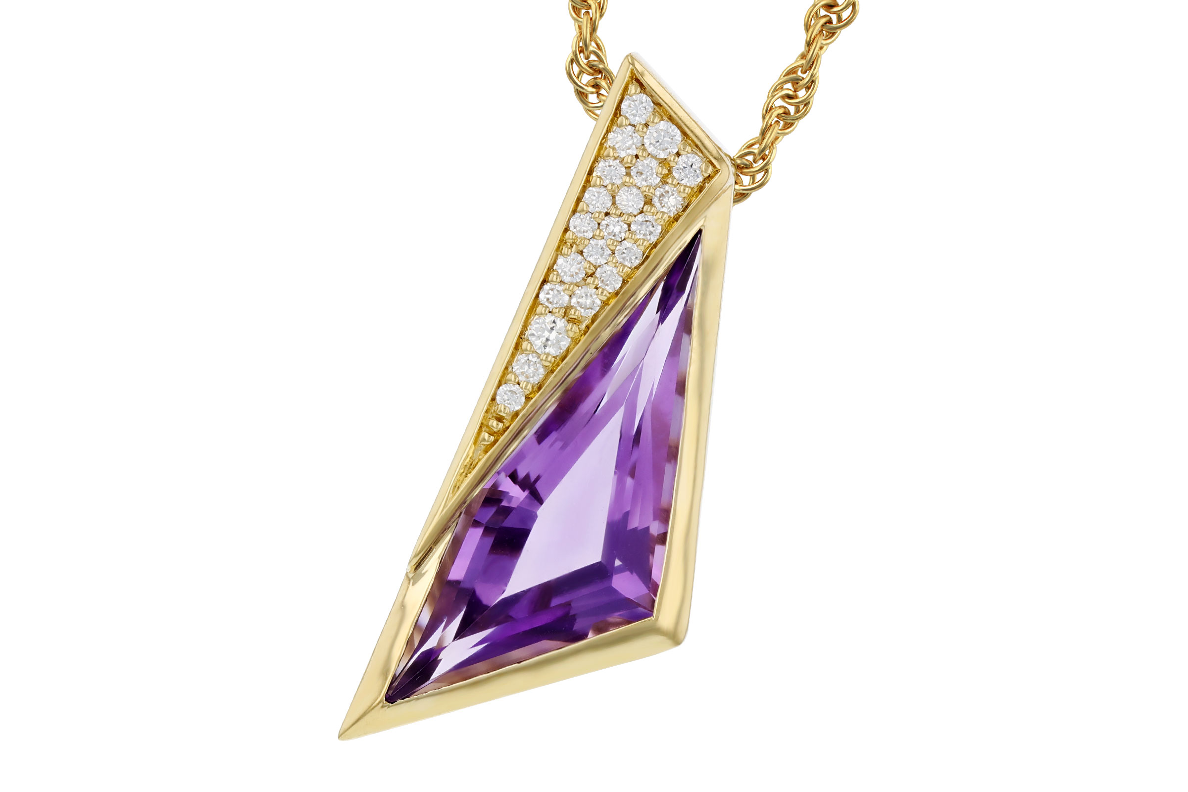 H330-02421: NECKLACE 2.24 AMETHYST 2.33 TGW