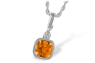 K238-26057: NECK .68 CITRINE .70 TGW