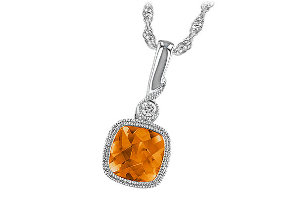 K238-26057: NECK .68 CITRINE .70 TGW