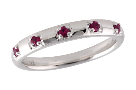 K241-85093: LDS WED RG .15 TW RUBY