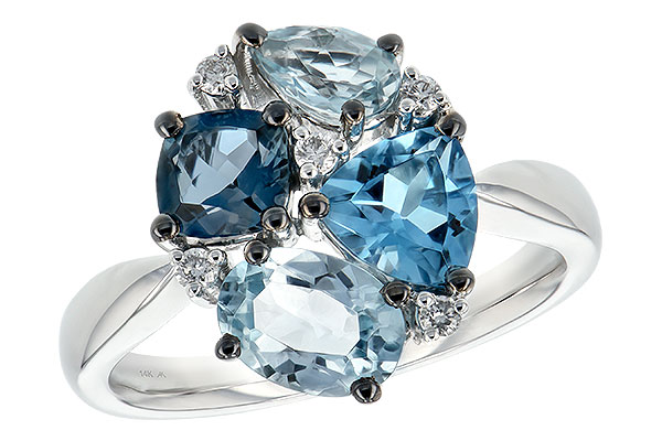 K243-65093: LDS RG 2.57 BLUE TOPAZ 2.65 TGW