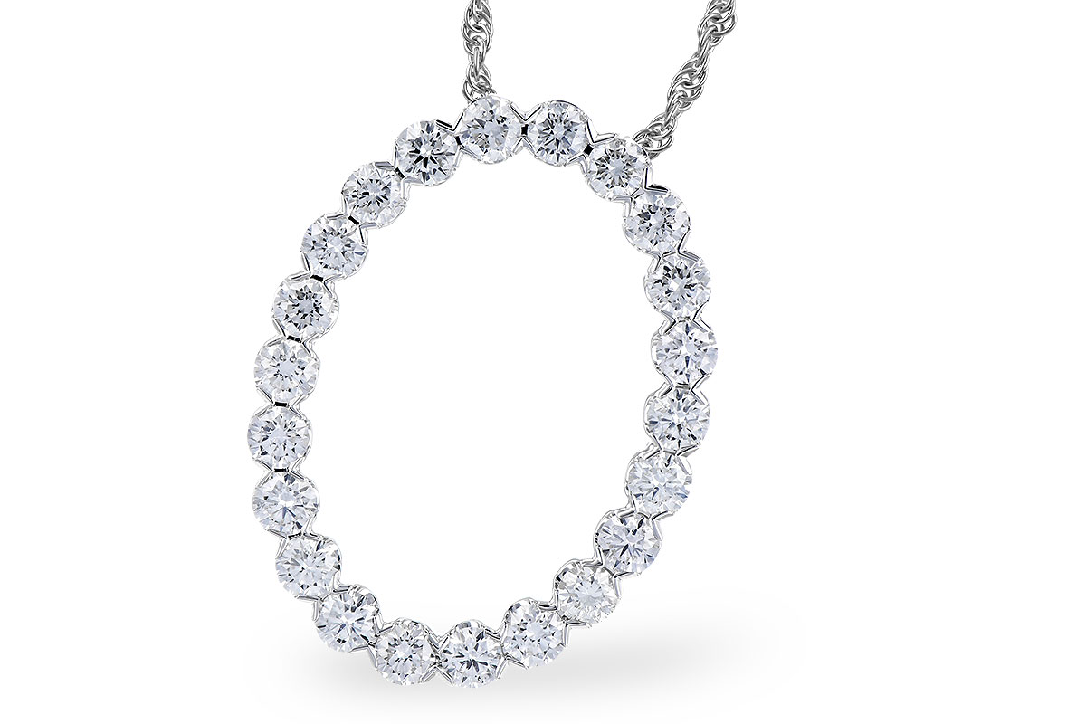 K327-33275: NECKLACE 1.00 TW