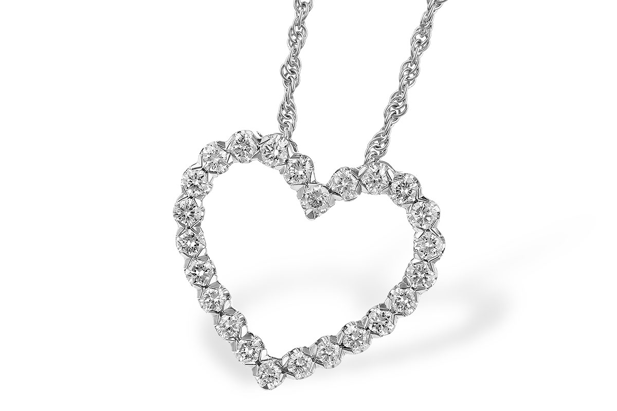 K327-34248: NECKLACE .50 TW