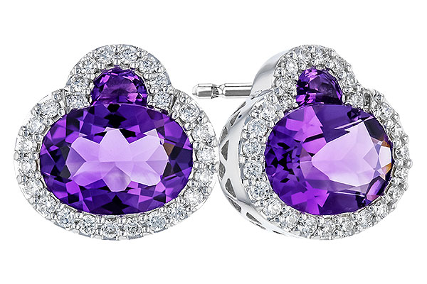 K328-19675: EARR 1.99 TW AMETHYST 2.20 TGW