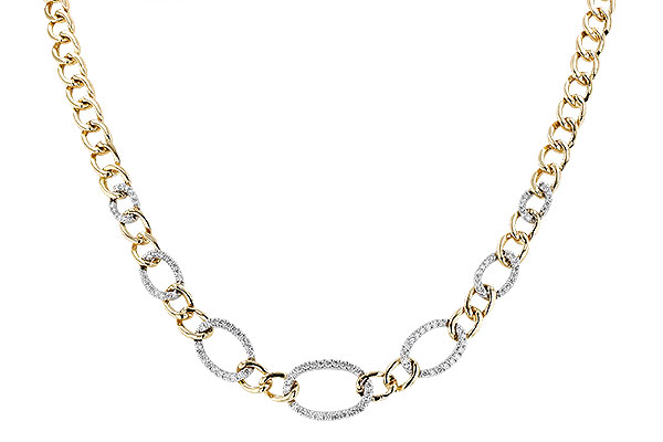 K328-19702: NECKLACE 1.15 TW (17 INCHES)