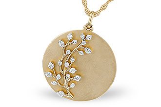 K329-09666: NECKLACE .24 TW