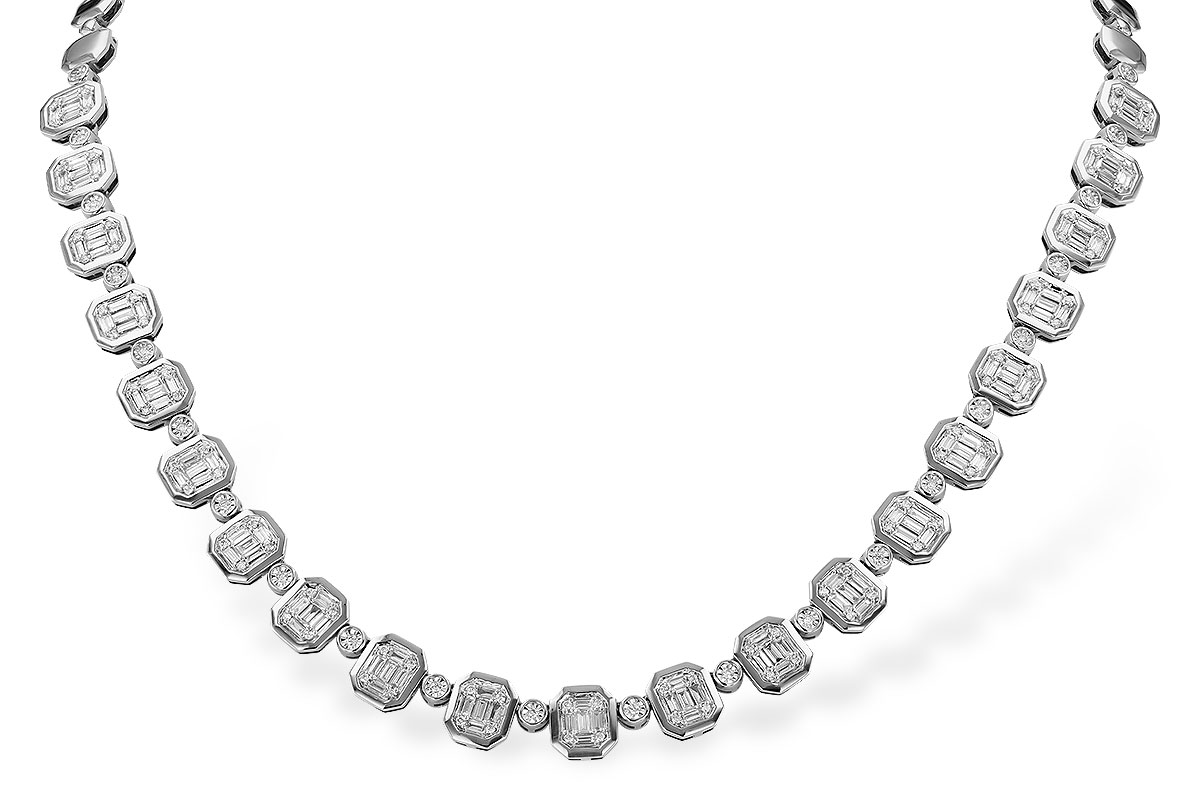 K329-09693: NECKLACE 1.39 BAG 1.80 TW (16")