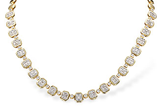 K329-09693: NECKLACE 1.39 BAG 1.80 TW (16")