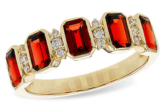 K329-12402: LDS RG 1.62 TW GARNET 1.74 TGW