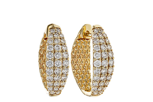 K329-13275: EARRINGS 1.00 TW