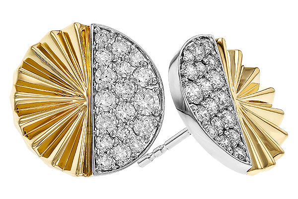 K329-16002: EARRINGS .75 TW