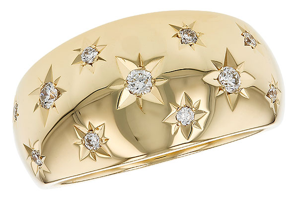 K330-00602: LDS DIA WEDDING RING .18 TW