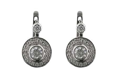 L054-62430: EARRINGS 1.10 TW
