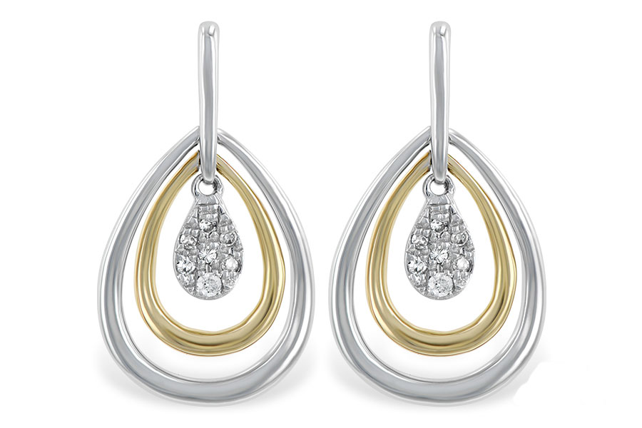 L238-22448: EARRINGS .06 TW