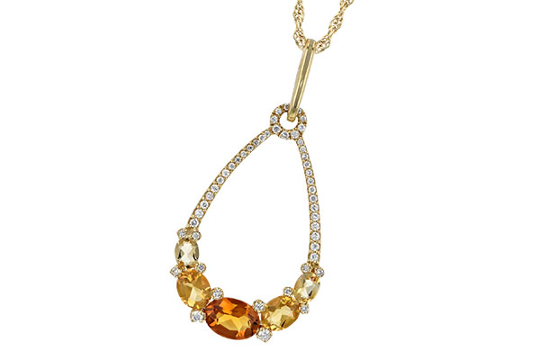 L242-76975: NECK 1.29 CITRINE 1.49 TGW