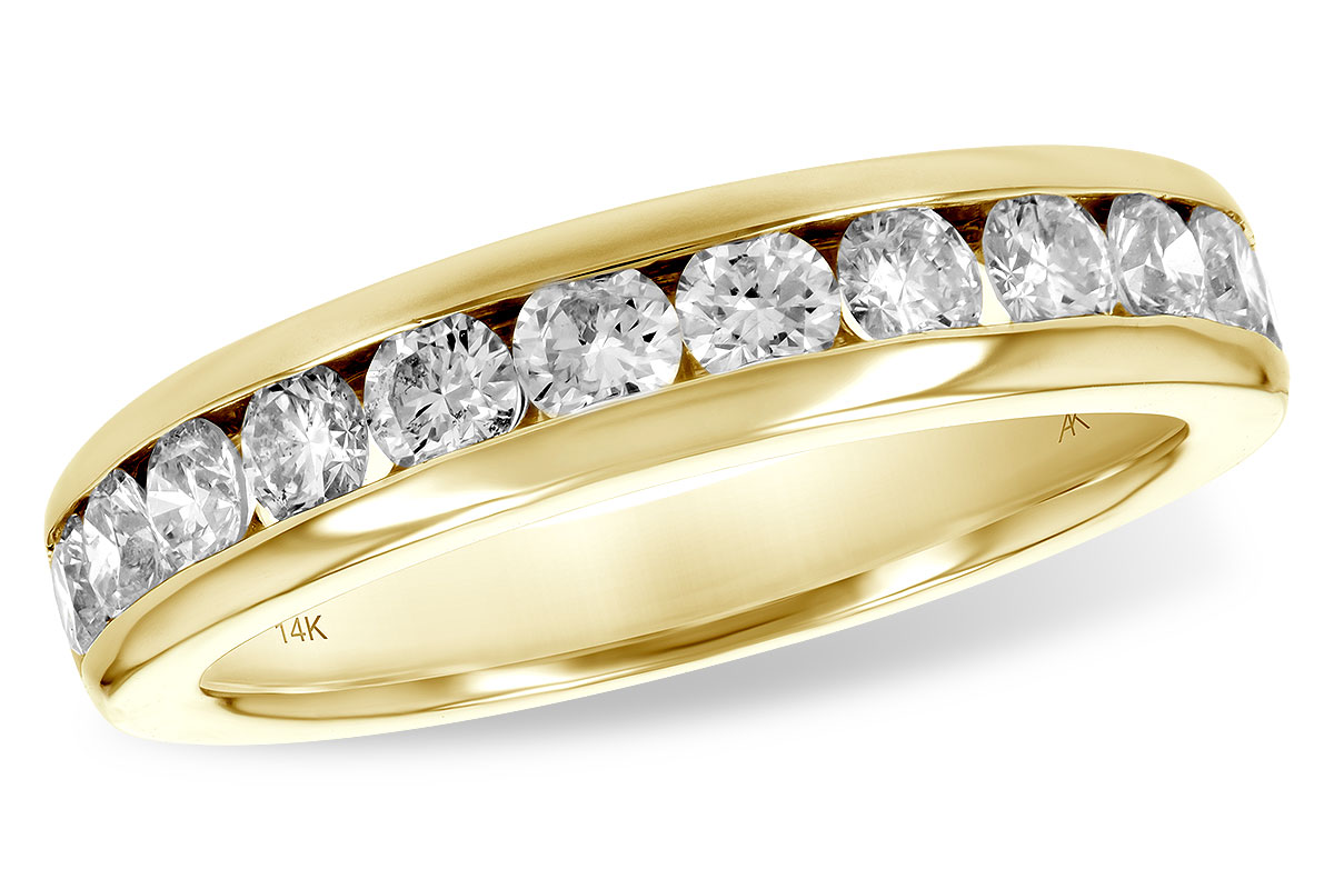 L242-80602: LDS WED RG 1.00 TW (12 STONES)