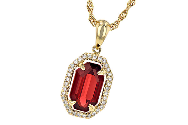 L244-60602: NECK 1.66 GARNET 1.75 TGW