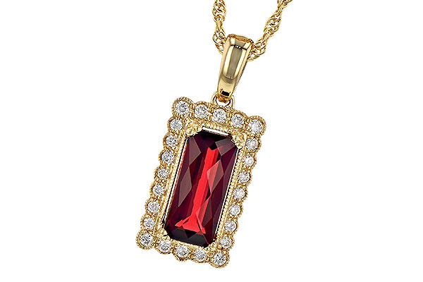 L327-28766: NECK 1.80 GARNET 1.95 TGW