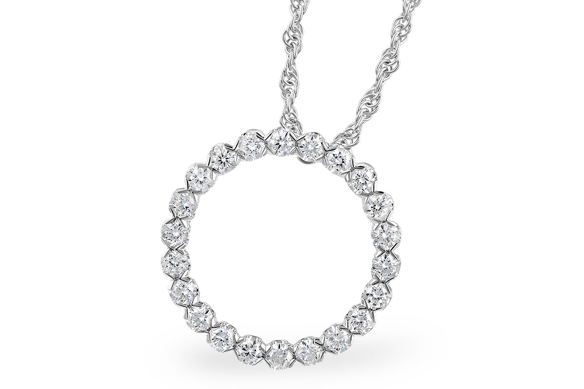 L327-33275: NECKLACE .50 TW
