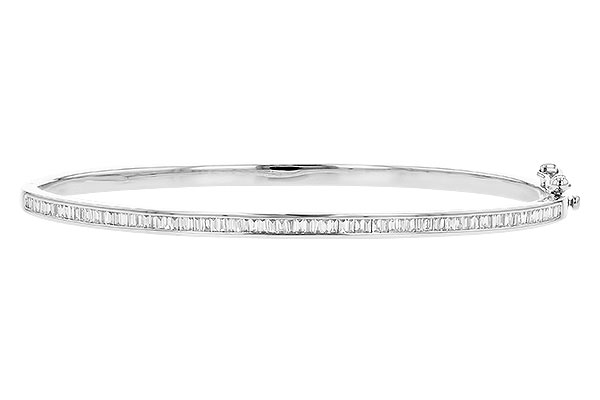 L328-19702: BANGLE BRACELET .52 TW