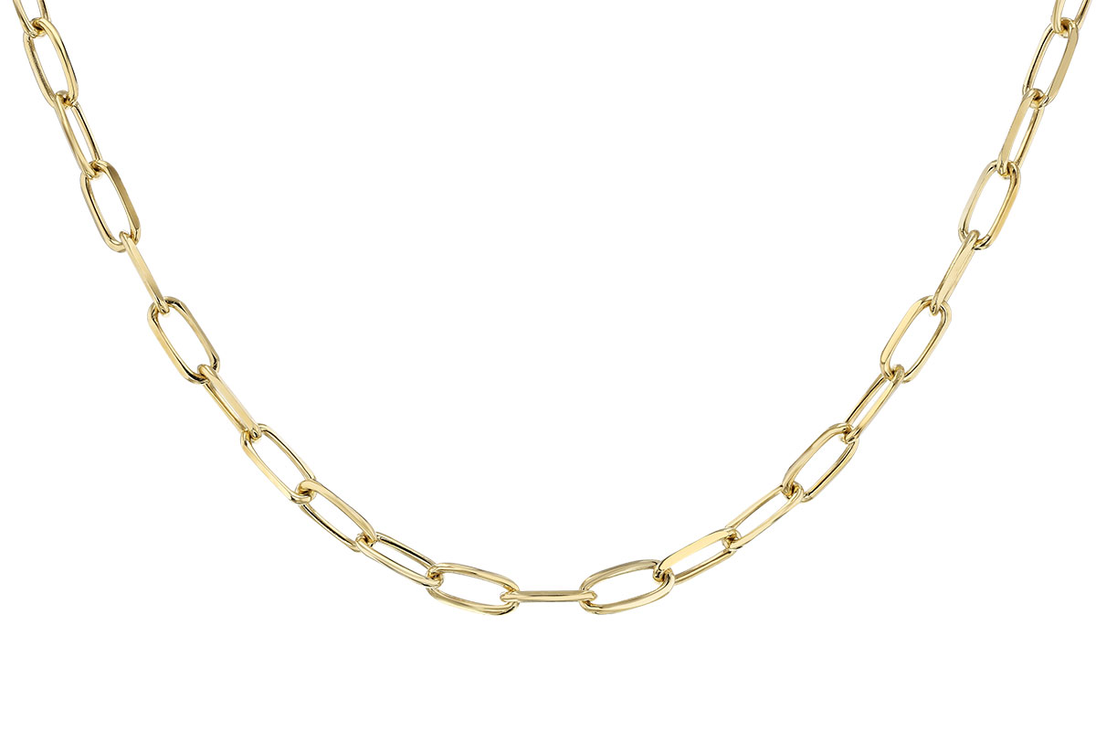 L328-24257: PAPERCLIP XL (24IN, 5.2MM, 14KT, LOBSTER CLASP)
