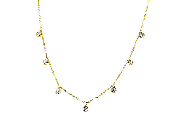 L328-26039: NECKLACE .32 TW (18")