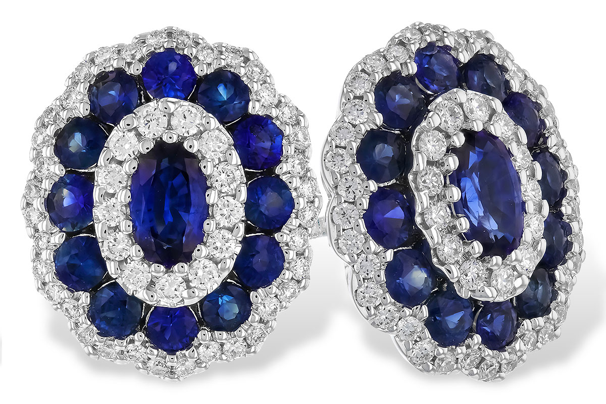 L328-26984: EARR 1.77 TW SAPPHIRE 2.24 TGW (5x3MM SAPP)