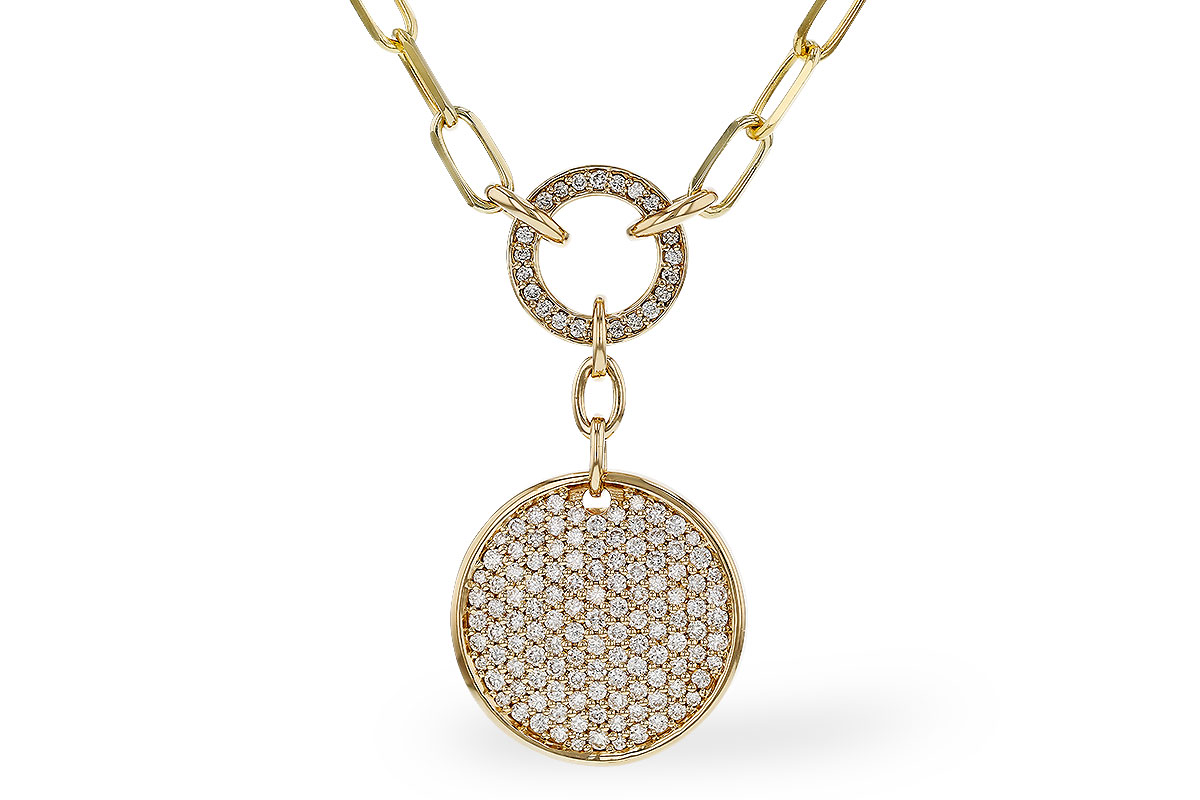 L329-11475: NECKLACE .92 TW (17")