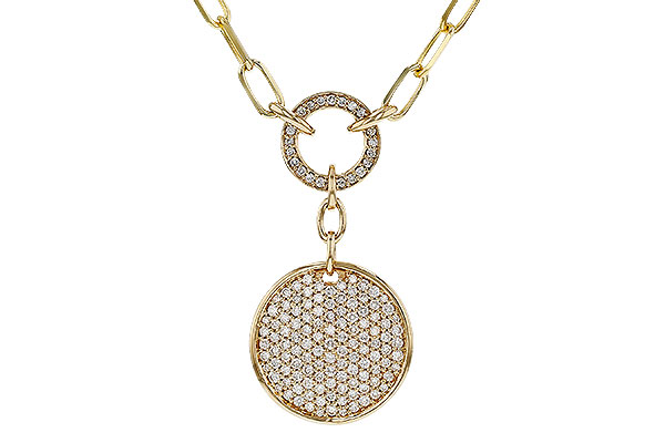L329-11475: NECKLACE .92 TW (17")